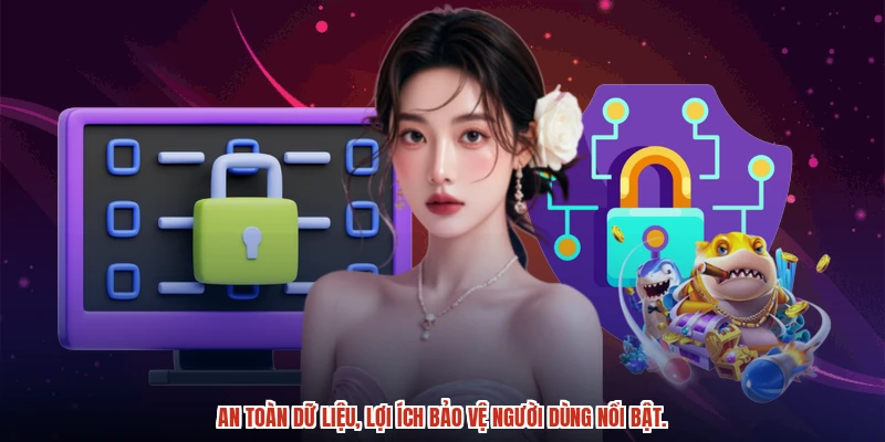 An toàn dữ liệu, lợi ích bảo vệ người dùng nổi bật.