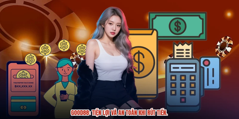 GOOD88: Tiện lợi và an toàn khi rút tiền.